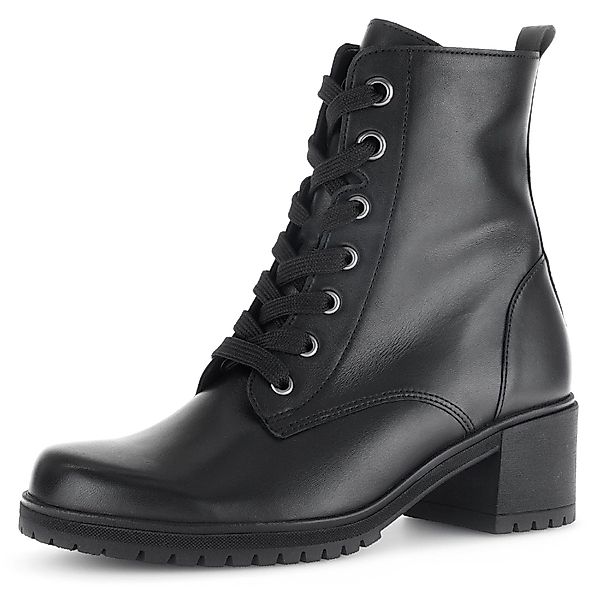 Gabor Schnürstiefelette, Blockabsatz, Schnürboots, Stiefelette mit günstig online kaufen