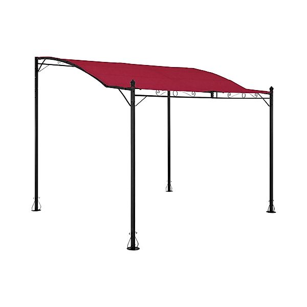 Uniprodo Pavillon Uniprodo UNI_GAZEBO_ 3X2.5R Anbaupavillon günstig online kaufen