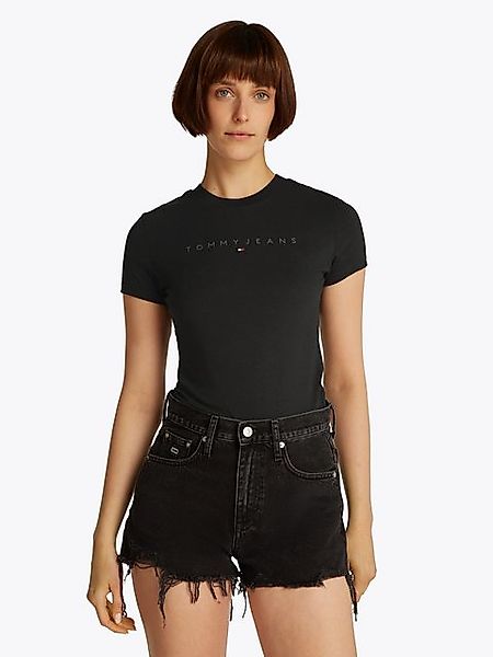 Tommy Jeans Curve T-Shirt TJW SLIM TONAL LINEAR TEE EXT in Großen Größen, L günstig online kaufen