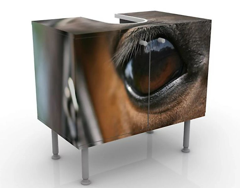 Waschbeckenunterschrank Tiere Horse Eye günstig online kaufen