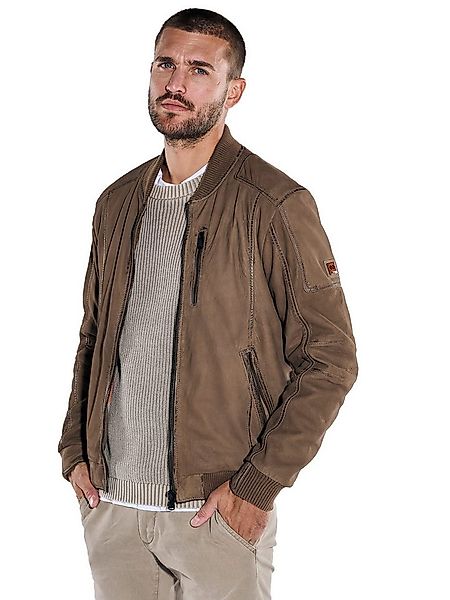 emilio adani Lederjacke Herren Lederjacke regular, Dunkelbraun günstig online kaufen