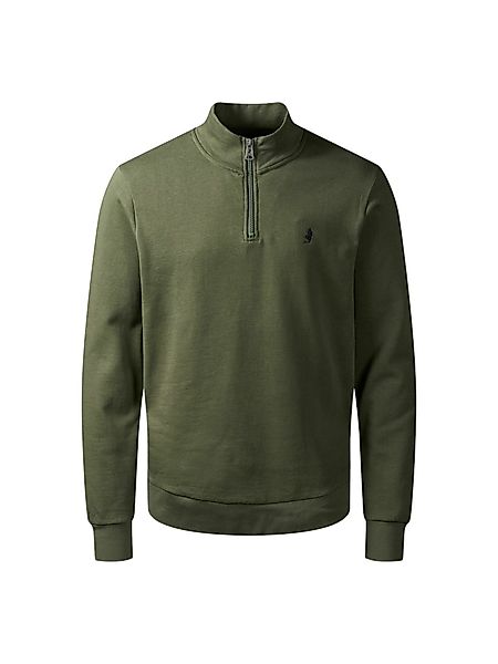 MCS Strickpullover MCS sweatshirt with half-zip günstig online kaufen