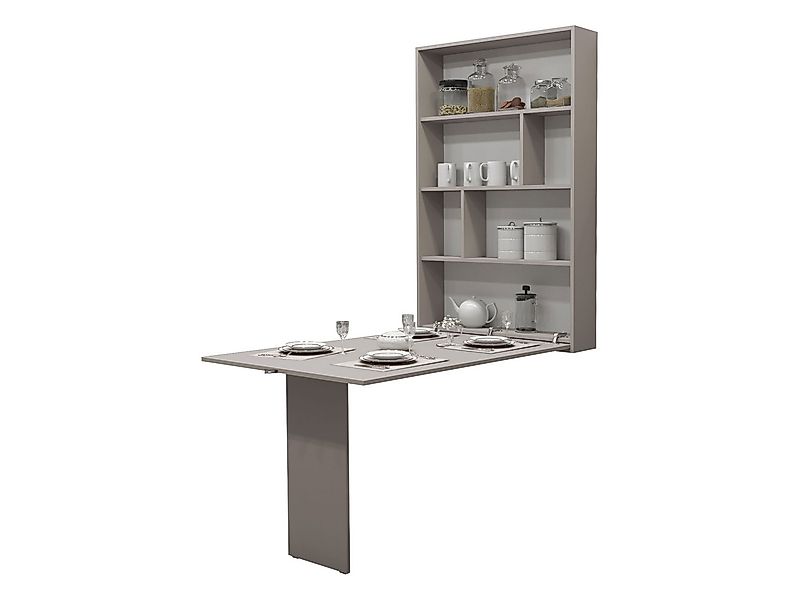 MIRJAN24 Klapptisch Abi, mit Regalen, Tisch ideal für Esszimmer günstig online kaufen