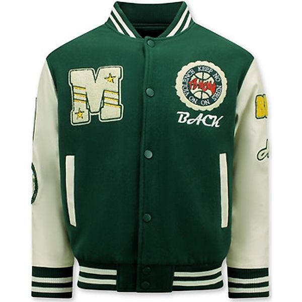 Enos  Blazer Vintage Oversized Varsity Jacke günstig online kaufen