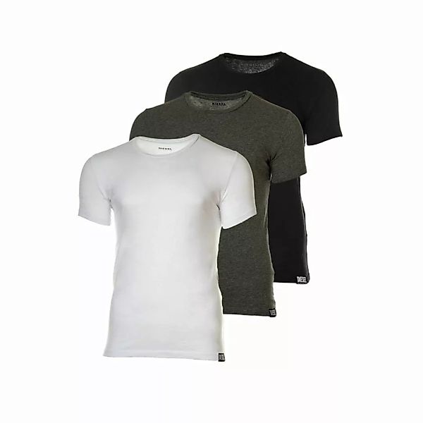 Diesel Randal T-shirt 3 Einheiten S Black / Gray / White günstig online kaufen