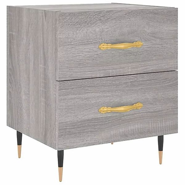 vidaXL Nachttisch Nachttisch Grau Sonoma 40x35x47,5 günstig online kaufen