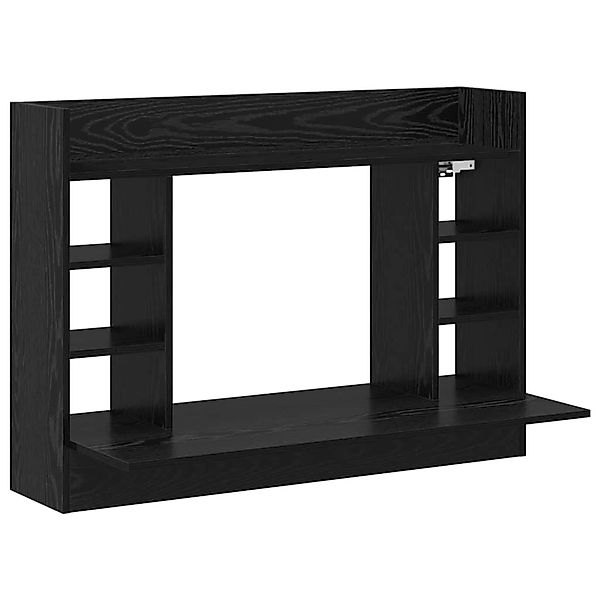 vidaXL Wandtisch Schwarz Eichen-Optik 105 x 48 x 75 cm Holzwerkstoff 869194 günstig online kaufen
