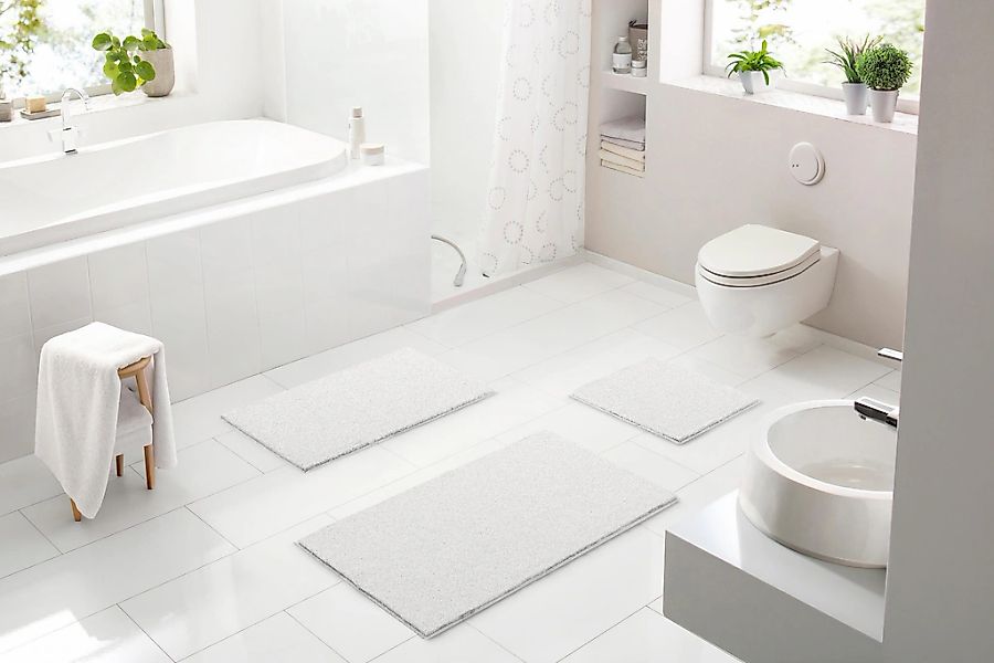 Linea Due Badematte "3" Höhe 18 mm rutschhemmend beschichtet fußbodenheizun günstig online kaufen