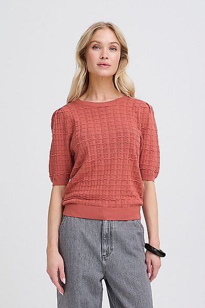 b.young Strickpullover Kurzarm-Bluse BYMULINA günstig online kaufen