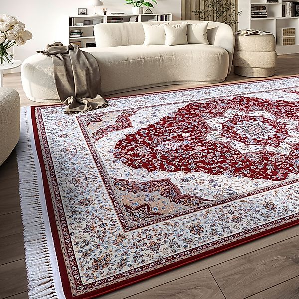 Villeroy & Boch Teppich "Etienne" rechteckig 7 mm Höhe Orientalisch, Franse günstig online kaufen