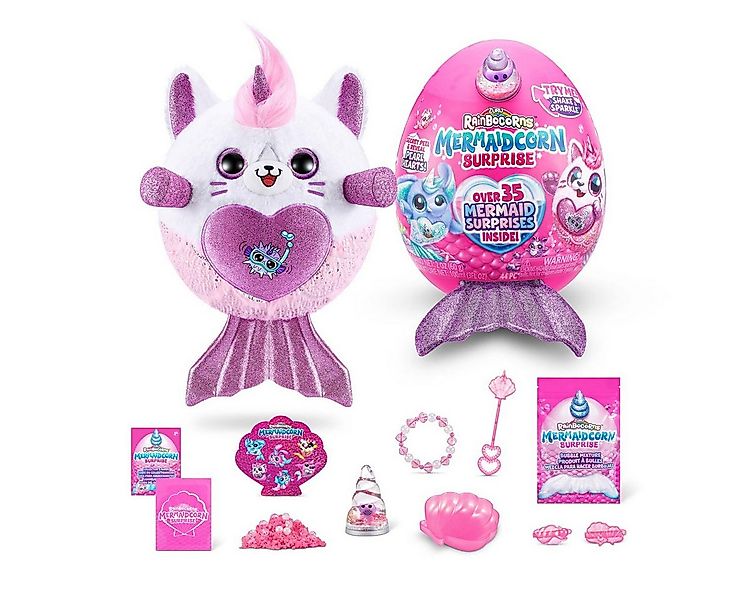 ZURU Plüschfigur Rainbocorns Serie 7 - Meerjungfrau Meribella Kätzchen - 28 günstig online kaufen