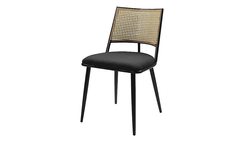 Stuhl  Davide ¦ schwarz ¦ Maße (cm): B: 47 H: 79 T: 48.5 Stühle > Polsterst günstig online kaufen