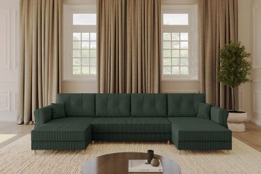 ALTDECOR Wohnlandschaft APOL-U, Couch mit Schlaffunktion, günstig online kaufen