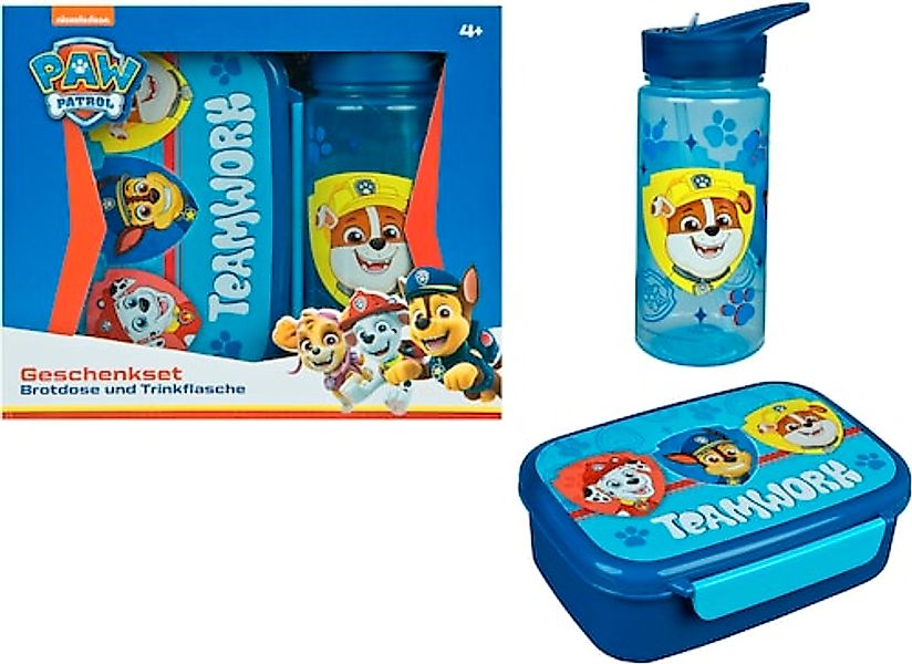 Scooli Lunchbox »Paw Patrol«, (Set, 2 tlg.), mit Trinkflasche günstig online kaufen