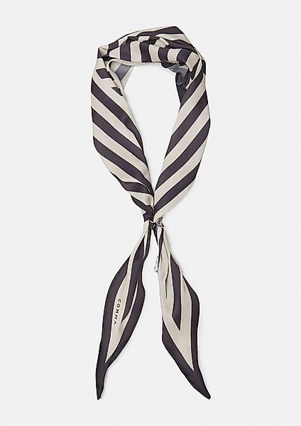 comma Schal Tuch, Seiden-Mix-Tuch mit Schmuckring günstig online kaufen