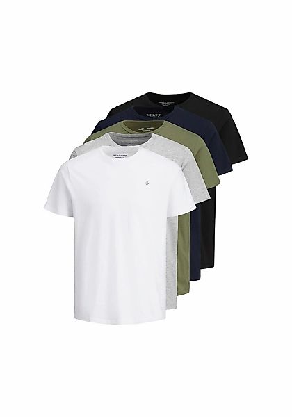 Jack & Jones T-Shirt "T-Shirt JORJXJ 5er Pack" günstig online kaufen