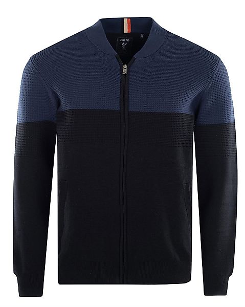 Hajo Strickjacke Strukturierte Strickjacke in Flächenteileroptik günstig online kaufen