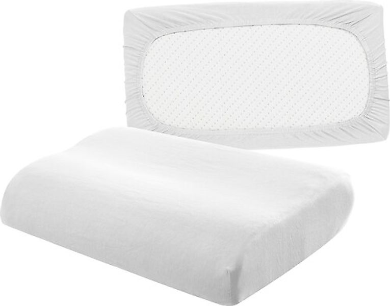 bellana Kissenbezug »Universal Jersey«, (2 St.), passend für Nackenstützkis günstig online kaufen