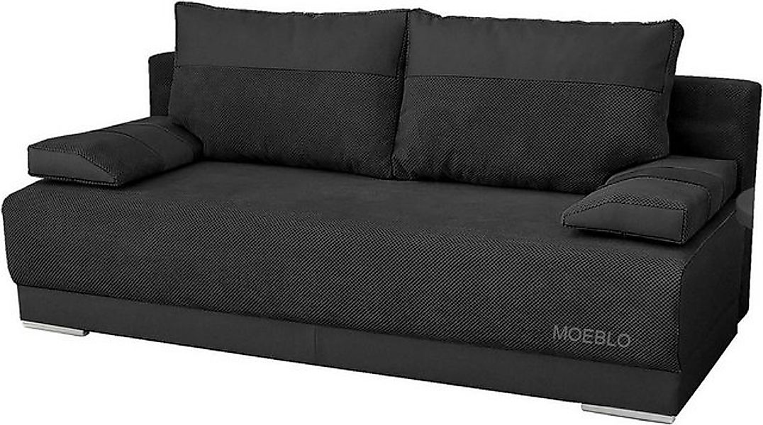 MOEBLO Schlafsofa NISA, Couch für Wohnzimmer, Sofagarnitur Polstersofa Wohn günstig online kaufen