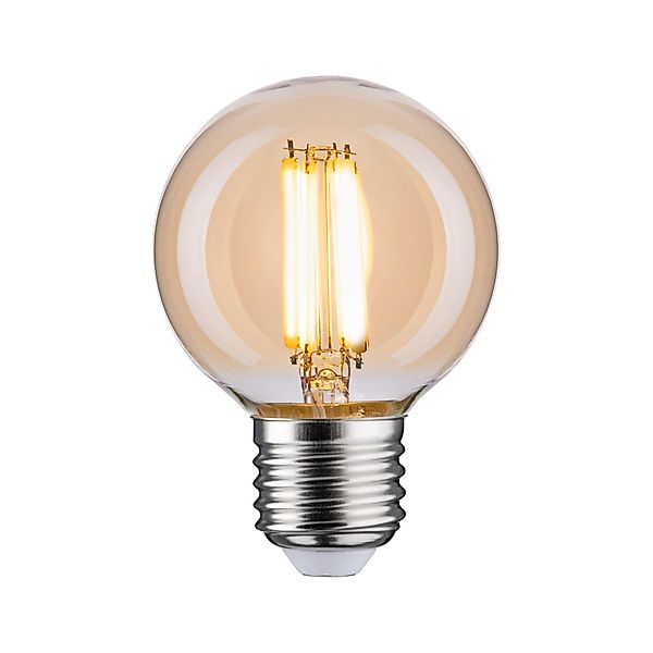 Paulmann "Filament 230V LED Globe G60 E27 780lm 7W 2700K dimmbar Gold" günstig online kaufen