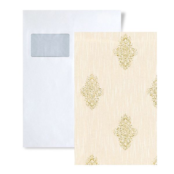 PROFHOME 1 MUSTERSTÜCK S-319462-GU DIN A4 MUSTER der Ornament Tapete günstig online kaufen