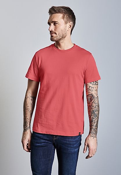 STREET ONE MEN T-Shirt Rundhalsausschnitt günstig online kaufen