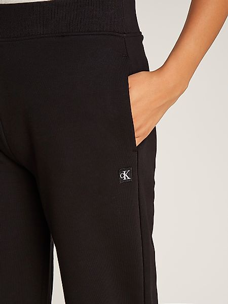 Calvin Klein Jeans Sweathose "CK EMBRO BADGE KNIT PANT", mit Logopatch günstig online kaufen