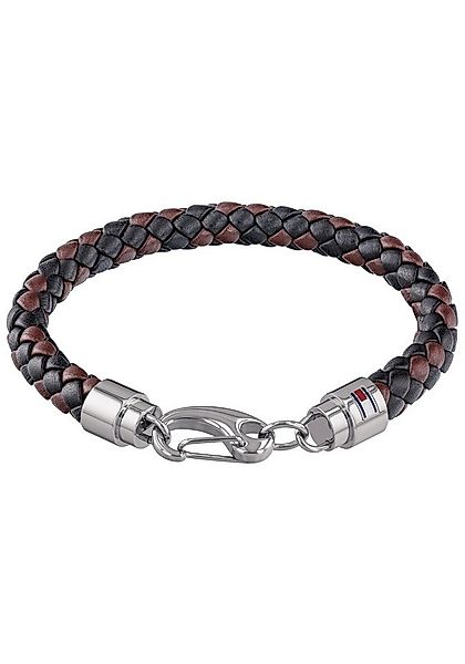 Tommy Hilfiger Armband Schmuck Edelstahl Armschmuck Lederarmband, mit Email günstig online kaufen