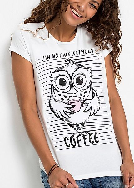 bonprix T-Shirt T- Shirt aus reiner Baumwolle günstig online kaufen