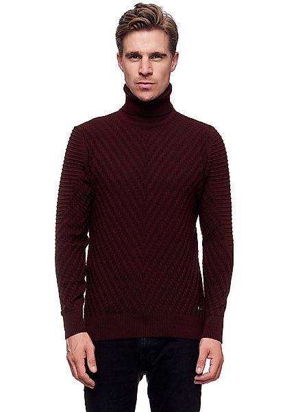 Rusty Neal Rollkragenpullover in stilvollem Feinstrick günstig online kaufen
