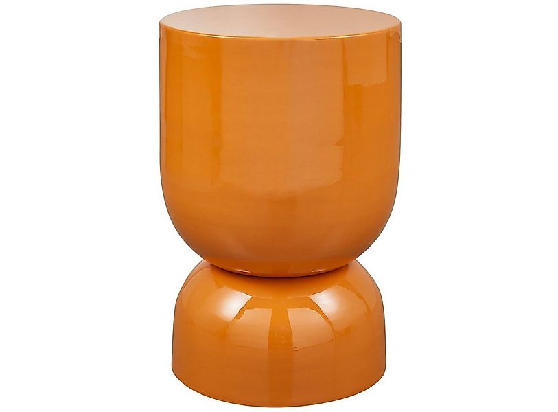 WOOOD Beistelltisch Hekla aus Metall, Orange günstig online kaufen