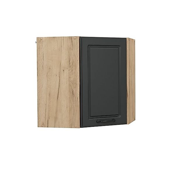 Vicco Eckhängeschrank R-Line, Anthrazit Landhaus/Goldkraft Eiche, günstig online kaufen