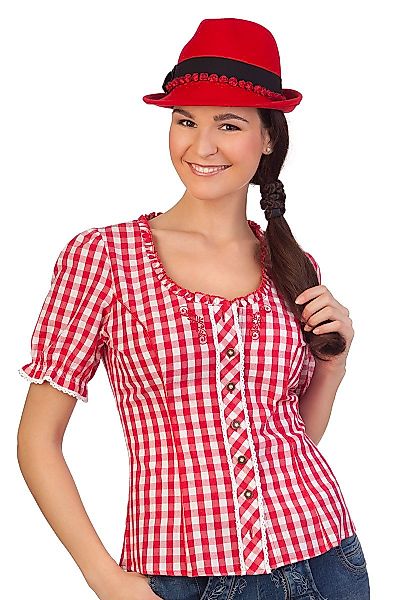 Spieth & Wensky Trachtenbluse Trachtenbluse - WINKA - aubergine, türkis günstig online kaufen