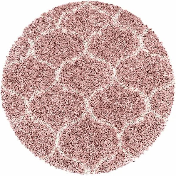 Ayyildiz Teppiche Hochflor-Teppich »SALSA 3201«, rund, 50 mm Höhe, auch rec günstig online kaufen