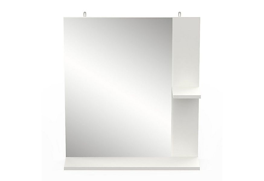 habeig Badezimmerspiegelschrank Badschrank weiß Hochschrank Spiegel Coral w günstig online kaufen