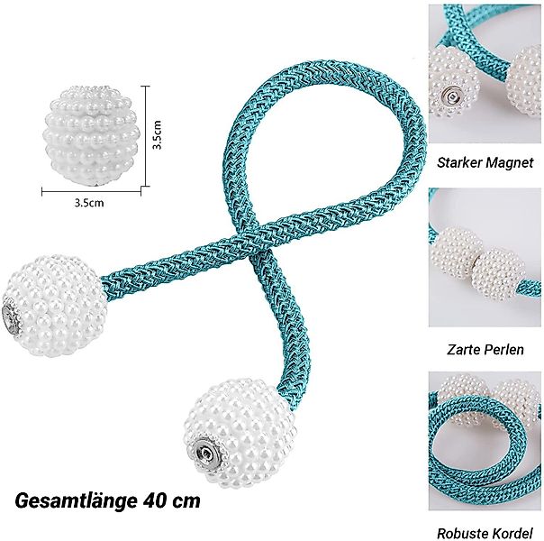 COOL-i ® Magnethalter für Gardinen, Vorhänge,magnetische günstig online kaufen