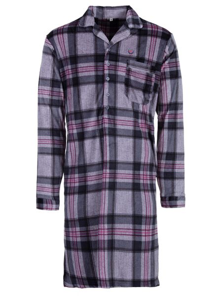Henry Terre Nachthemd Velour Nachthemd langarm günstig online kaufen