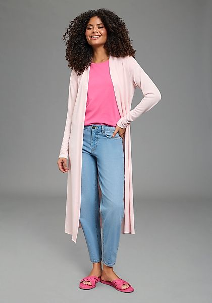 Laura Scott Strickjacke aus leichtem Material und lockerer Passform günstig online kaufen