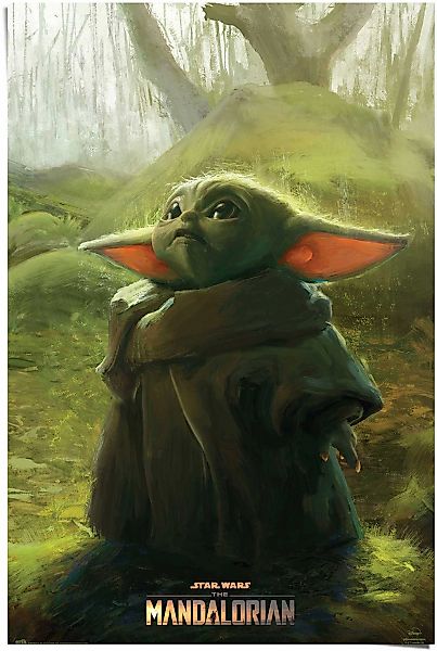 Reinders Poster "Baby Yoda Grogu" günstig online kaufen