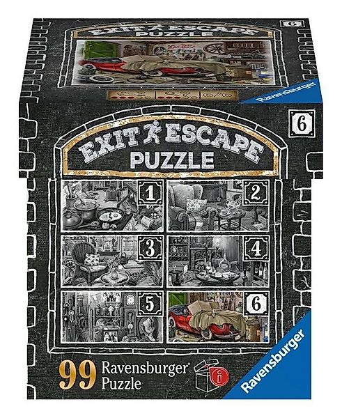Ravensburger Puzzle 99 Teile Ravensburger Puzzle Exit Im Gutshaus Teil 6 Ga günstig online kaufen
