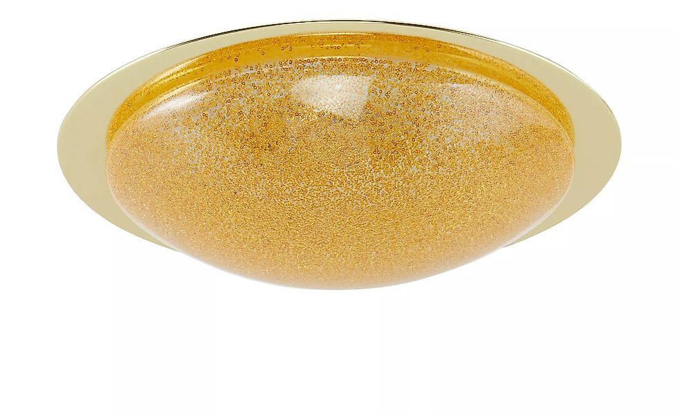 KHG LED-Deckenleuchte, 1-flammig, gold/bernsteinfarben - gold - 11 cm - Lam günstig online kaufen