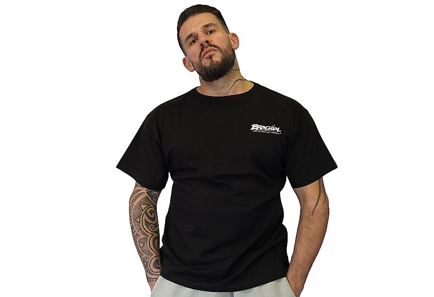 BRACHIAL THE LIFESTYLE COMPANY T-Shirt Brachial T-Shirt "Lightweight" schwa günstig online kaufen