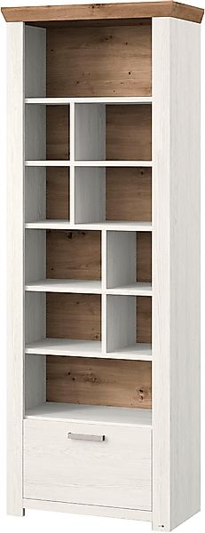 set one by Musterring Regal »York«, Typ 07, offenes Design, Beleuchtung opt günstig online kaufen