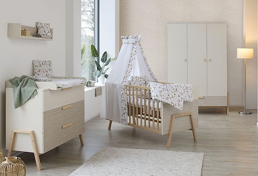 Schardt Babyzimmer-Komplettset 3-tlg Kinderzimmer Happy mit günstig online kaufen