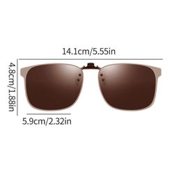 REDOM Sonnenbrille Polarisierte Clip-On Sonnenbrillen Schutz günstig online kaufen