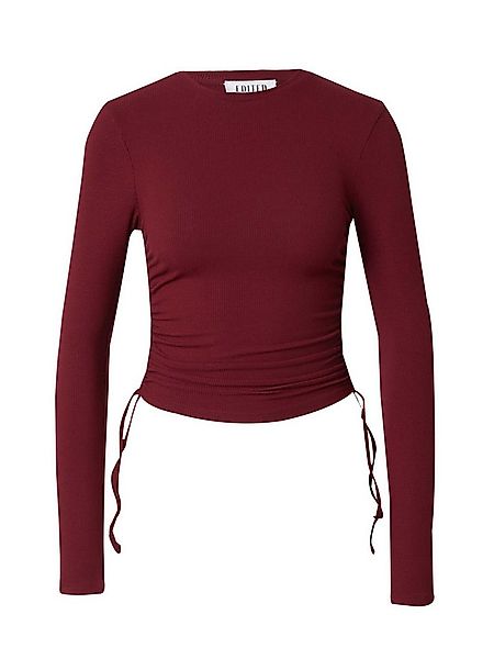 EDITED Langarmshirt Zilly (1-tlg) Drapiert/gerafft günstig online kaufen
