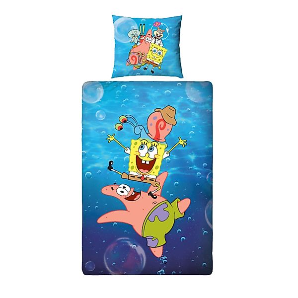 MTOnlinehandel Kinderbettwäsche Schwammkop SpongeBob, Wende-Motiv für günstig online kaufen
