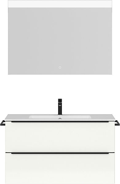 nobilia Badmöbel-Set "Levere" vormontiert, mit Soft-Close, 2 Stk. tlg. günstig online kaufen