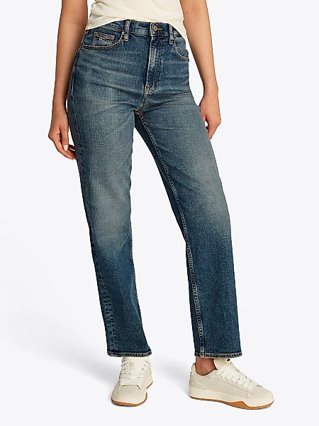 Tommy Jeans Straight-Jeans "LAYLA HR SLIM STR", in Knöchellänge günstig online kaufen