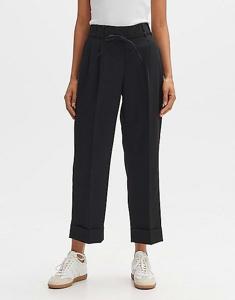 OPUS Bundfaltenhose Meeri Relaxed Mid Cropped günstig online kaufen